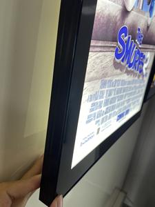 ร้องเพลงกรอบอลูมิเนียมกล่องไฟแม่เหล็กสำหรับโฆษณาในโรงภาพยนตร์ - Product Image 3