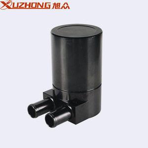 Xuzhong <b>Aluminum</b> Oil Can Breathable Exhaust Recovery <b>Container</b> For Bmw N54 2006-2010 Black - Product Image 2