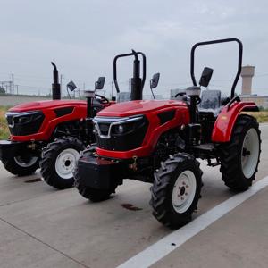 Tracteur agricole miniature 4x4 de 40 à 70 CV, tracteur agricole compact multifonctionnel à roues pour les opérations agricoles - Product Image 1