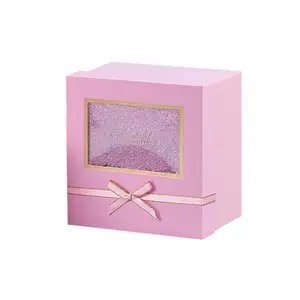 创意篮子形状纸盒婴儿淋浴礼品盒鲜花和巧克力包装