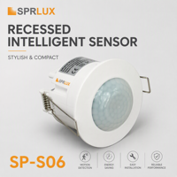 Sensor de Movimiento PIR de Techo de 360 Grados para Interiores, Dispositivo Avanzado de Detección de Posición y Movimiento