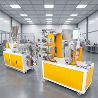 Extrusora de Doble Tornillo Co-Rotatoria para Laboratorio de Investigación Universitaria, con Control PLC y Alta Automatización, para Motores de Cable