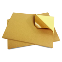 Étiquettes autocollantes personnalisées en papier kraft brun pour l'artisanat et l'emballage promotionnel
