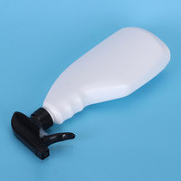 Flacons de pulvérisation à déclenchement d'acohol chimique imprimés avec logo personnalisé en plastique hdpe 500ml 17.5oz