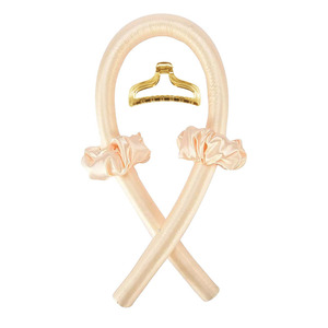 Pas de chaleur Satin chouchou ruban éponge sans fil bigoudi ensemble bigoudis sans fil Flexi sans chaleur tige de curling <span class=keywords><strong>bandeau</strong></span> <span class=keywords><strong>pour</strong></span> <span class=keywords><strong>cheveux</strong></span> - Product Image 4