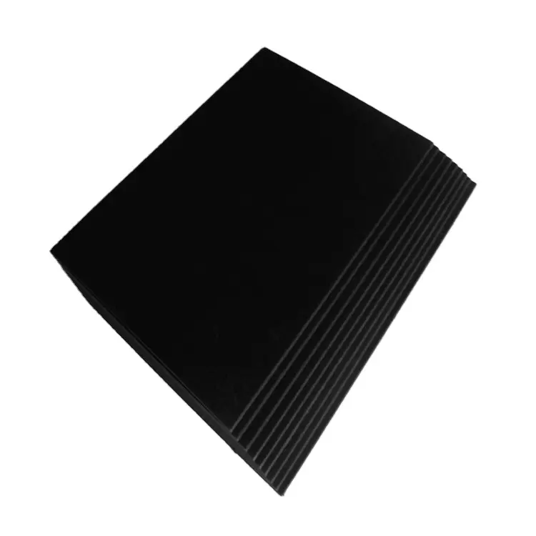 Placa de papel preto 180 gsm para papelaria, papelão preto, alta qualidade, papel preto