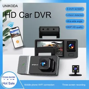 Màn hình IPS 3 inch HD 1080P Camera hành trình 3 camera với tầm nhìn ban đêm, WiFi và bảo hành 1 năm - Product Image 6