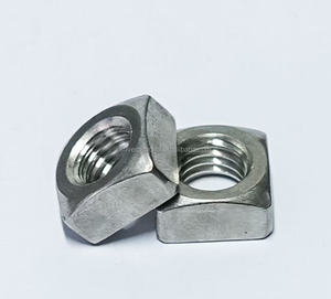 M5 M6 M8 zincato dado quadrato in ottone DIN557 zinco placcato pollice dado da Mining certificata molla dado esagonale ASTM - Product Image 1