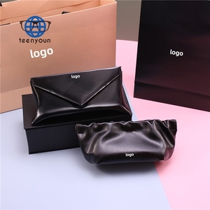 Teenyoun gafas suave Pu cuero bolsa gafas de sol regalo caso cuadrado diseñador regalo cajón caja embalaje <span class=keywords><strong>con</strong></span> marca <span class=keywords><strong>para</strong></span> gafas - Product Image 1