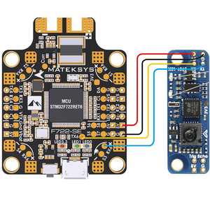 Capteur LIDAR à flux optique Mateksys 3901-L0X, module INAV, contrôleur de vol <span class=keywords><strong>F4</strong></span>/F7/F405, drone de course FPV longue portée 8-200 cm 42 - Product Image 5