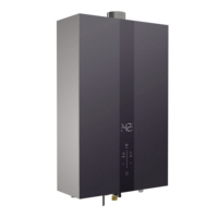 Chauffe-eau instantané sans réservoir en acier inoxydable portable de 16 L, haute pression, résistant à la corrosion, fonctionnant au gaz, GPL/gaz naturel