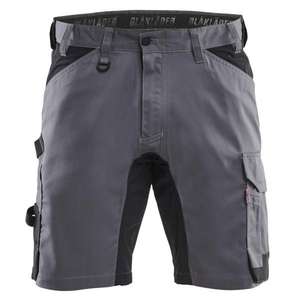BLAKLADER - 175318329600C54 Craftsman <b>shorts</b> <b>stretch</b> Mid grey - EAN 7330509924938 <b>WORK</b> TROUSERS <b>WORK</b> <b>SHORTS</b> - Product Image 1