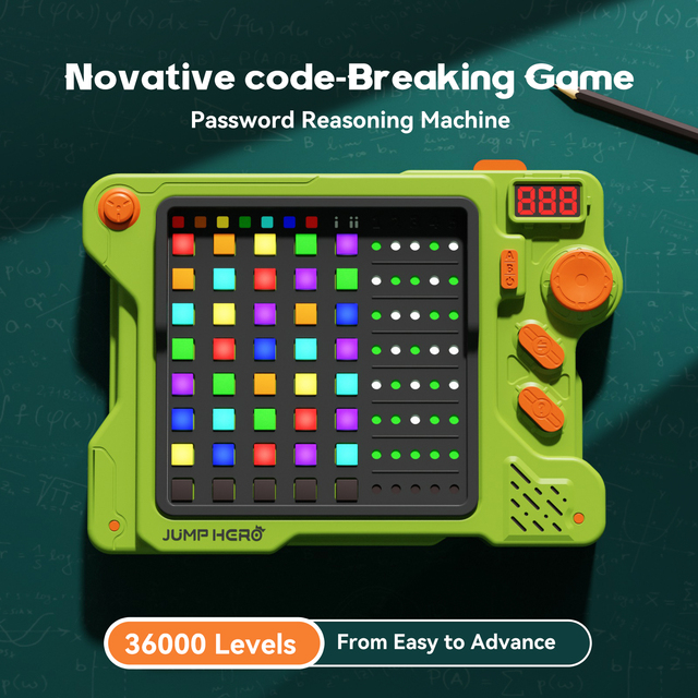 Innovative Code-Breaking Game: Password Reasoning Machine Bestseller for Reading Machine Educational Children's Toy Thinking