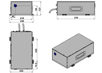 CNI 360nm Laser UV CW All-Solid-State Industri ultra Ringkas, Mudah Dioperasikan, Daya Tinggi dan Stabilitas Tinggi