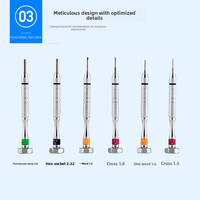 Kit d'outils professionnels pour la réparation de lunettes avec pince, support de rangement, tournevis et pinces de réglage et de positionnement des verres, fabriqué en Chine