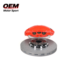 Kit de freinage de course haute performance : Freins à disque sport avec rotors carbone-céramique et kit de conversion tambour-disque arrière pour Mercedes-Benz - Product Image 4