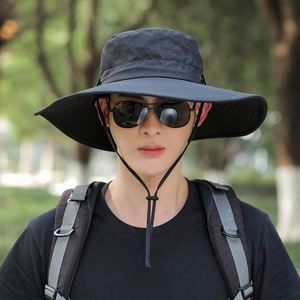 Chapeau de soleil à large bord UPF 50+ avec protection UV pour hommes et femmes, idéal pour la plage, le safari, le jardinage, le golf, la pêche, cadeau promotionnel - Product Image 2