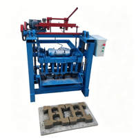 Machine à fabriquer des briques en argile rouge à vibration électrique pour la production de blocs creux