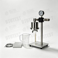 Presse à filtre moyenne pression ZNS-2A 0,69 MPa pour testeur de perte de boue de forage avec source de gaz CO2 et coupelle en acier inoxydable