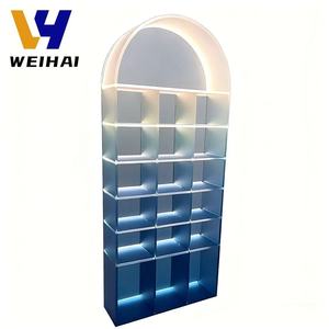 Présentoir en arc en acrylique avec couleur dégradée, pour vitrine de figurines d'<span class=keywords><strong>action</strong></span>, porte-<span class=keywords><strong>verre</strong></span> à <span class=keywords><strong>vin</strong></span>, étagère de luxe - Product Image 5