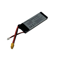 Batterie LiPo haute puissance longue durée 2S1P 7.4V 3000mAh 30C pour drone RC, hélicoptère, voiture, bateau, modèle d'avion