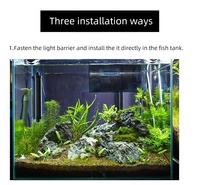 9w Aquarium Uv Germicide Lumière Fish Tank Submersible Lampe Uv Avec Couvercle