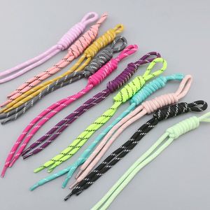 Colorful Hand-Woven Rope DIY <b>Polyester</b> Phone <b>Lanyard</b> & Fashion Bag Charm Adjustable Keychain Accessory Trendy - Product Image 3