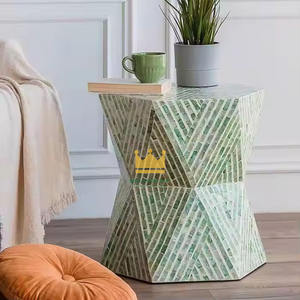 Mesa de Centro Moderna de Lujo Hecha a Mano con Incrustaciones de Madreperla, Muebles para Decoración de Interiores, Precio Económico, de Vietnam - Product Image 2