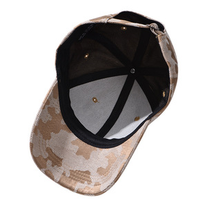 Casquette de baseball camouflage en tissu mesh respirant, unisexe, pour homme et femme, casquette de sport 2025 - Product Image 4