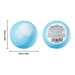 ผงเกลือทะเลกลิ่นบลูเบอร์รี่ SADOER สีฟ้าขาว (แบบลูกบอลจมน้ำ) บรรจุภัณฑ์เปลือย ไม่มีโลโก้ ผลิตในจีน รุ่นทำความสะอาด - Product Image 5