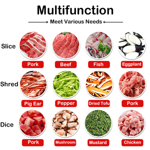 เครื่องหั่นเนื้อไก่เครื่องหั่นเนื้อหมูและเครื่องตัดผัก - Product Image 6
