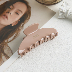 <span class=keywords><strong>Pinzas</strong></span> de Pelo de Acetato Vintage Francesas con Logotipo Personalizado al por Mayor de Fábrica BSCI, <span class=keywords><strong>Pinzas</strong></span> de Pelo en Forma de Media Luna de Color Sólido para Mujeres y Niñas - Product Image 6