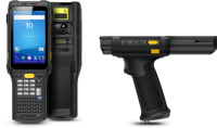 Chainway C61 متين محمول باليد PDA Android 13 2D ماسح الباركود E710 UHF وحدة الذاكرة 4 بوصة شاشة NFC RFID CPU
