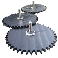 Roue d'angle rotative universelle ZYRP 685 mm pour ligne d'abattage de volailles avec roulement d'arbre en acier inoxydable