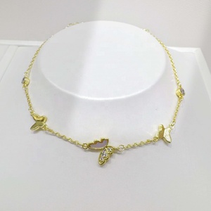 factory price plata 925 sterling <b>Silver</b> animal charm <b>bracelet</b> fashion zircon 14k gold plated <b>men</b> women hip hop chain <b>bracelets</b> - Product Image 3