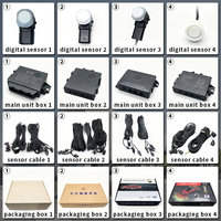 Système de Capteurs de Stationnement OEM pour Toyota Corolla 2013 avec 8 Capteurs, Assistance Android et Caméra 360 pour Manœuvres