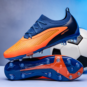 Chaussures <span class=keywords><strong>de</strong></span> Football Unisexes Légères Respirantes Durables à Crampons Longs FG Confortables Grande Taille Basse - Product Image 5