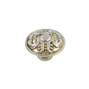 Giá Rẻ Đồ Nội Thất Xử Lý Trang Trí Cửa Cổ Knob Bạc Xử Lý Bàn Chải Bằng Đồng Kéo - Product Image 2