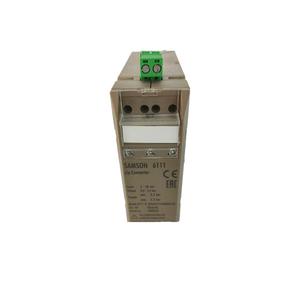 Module convertisseur IP authentique 6111-01011, entrée 4-20 mA, sortie 3-15 psi, boîtier en plastique, unité de montage sur rail - Product Image 2
