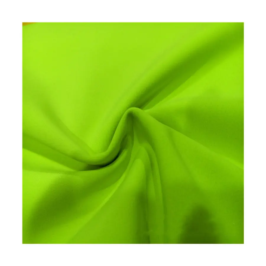 100% Polyester Neon Green Polar Fleece Vải Cho Màn Hình May Mặc Màn Hình Mô Phỏng Hoạt Hình Teleplay Nền Vải