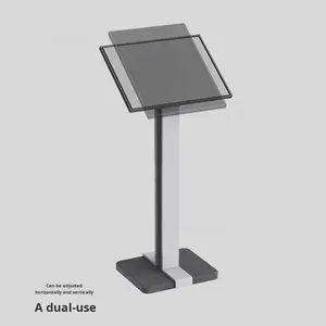 Support de signalisation vertical en acier inoxydable A3 écologique moderne pour affichage d'eau, support de signalisation publicitaire sur pied - Product Image 5