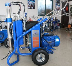 Pulverizador de pintura con textura de masilla sin aire eléctrico <span class=keywords><strong>para</strong></span> interior y exterior, bomba de pintura de 16l/min, recubrimiento en polvo proporcionado - Product Image 5