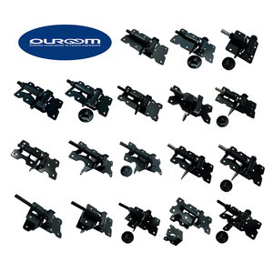 Charnière de porte réglable en PVC, quincaillerie de clôture robuste en acier inoxydable - Product Image 6