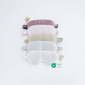 Antifaz para <span class=keywords><strong>Dormir</strong></span> <span class=keywords><strong>de</strong></span> Seda 100% con Relleno <span class=keywords><strong>de</strong></span> Espuma Viscoelástica, Estilo 3D, Ligero, para Oscuridad Total y Relajación <span class=keywords><strong>de</strong></span> Lujo, MOQ <span class=keywords><strong>Bajo</strong></span> - Product Image 5