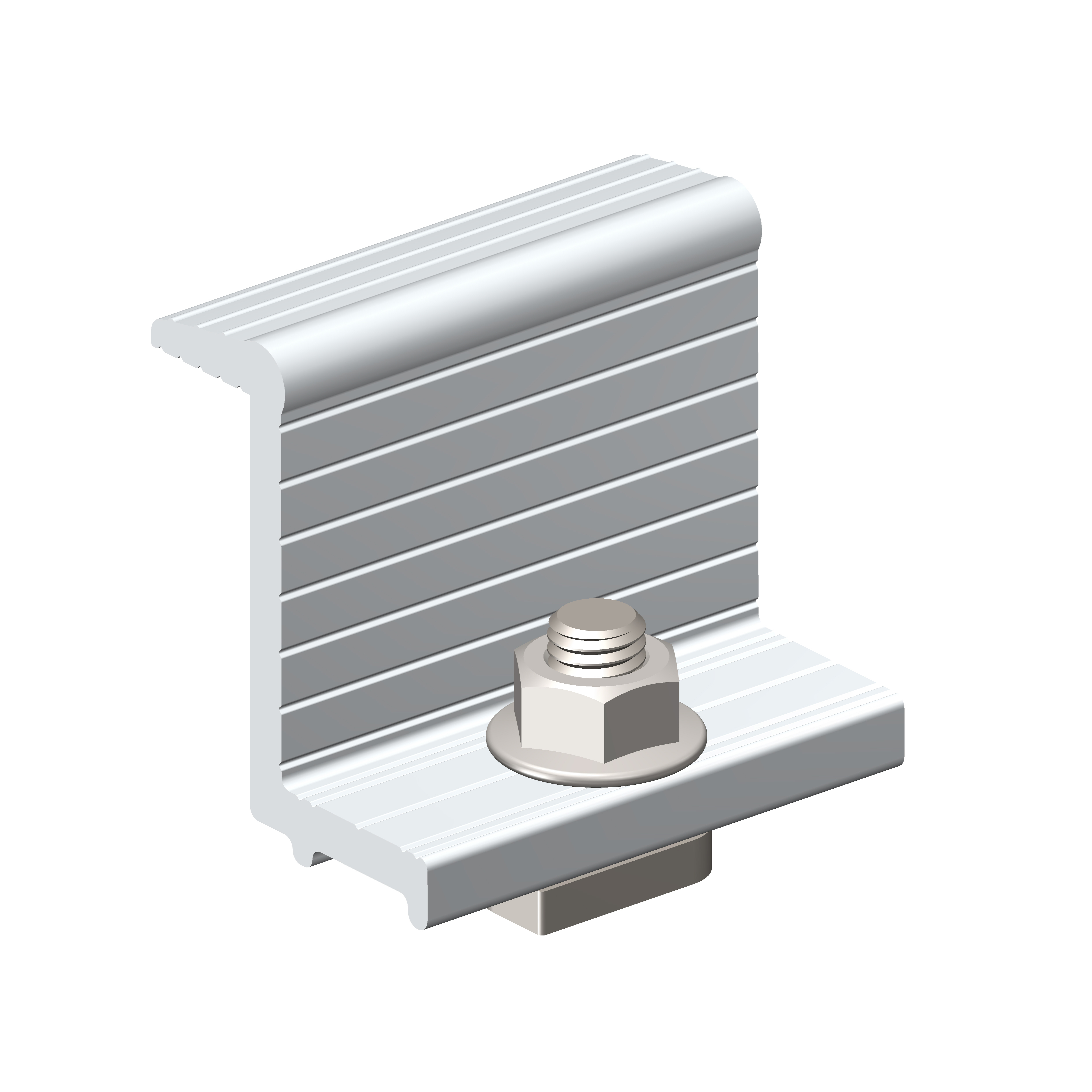 Монтажный Алюминиевый зажим для солнечной панели