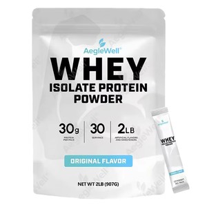 Aegelwell OEM 100% Isolat de Protéine de Lactosérum en Sachets, Fabriqué en Usine GMP, Protéine de Lactosérum Entièrement Naturelle en Vrac <span class=keywords><strong>pour</strong></span> le Développement Musculaire des Adultes - Product Image 1