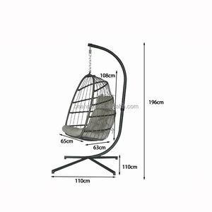 Sillas Colgantes Plegables para Jardín y Exteriores para Adultos - Product Image 6