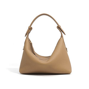 Bolso de Hombro Cruzado de Cuero Genuino para Mujer, Bolso de Mano de Diseño de Lujo con Cierre de Cremallera, Duradero y Moderno - Product Image 5
