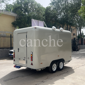 Camion de nourriture mobile en acier inoxydable sur mesure - Service de restauration rapide et de collations multifonctionnel - Product Image 4