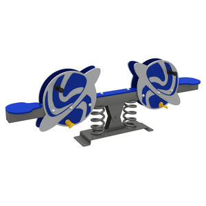 Balancín de Plástico para Niños, Parque Infantil, Escuela, Patio de Recreo, Venta al por Mayor, Fabricante Chino, Duradero y Seguro - Product Image 1